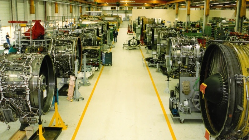 Engine MRO past and present at MTU Maintenance