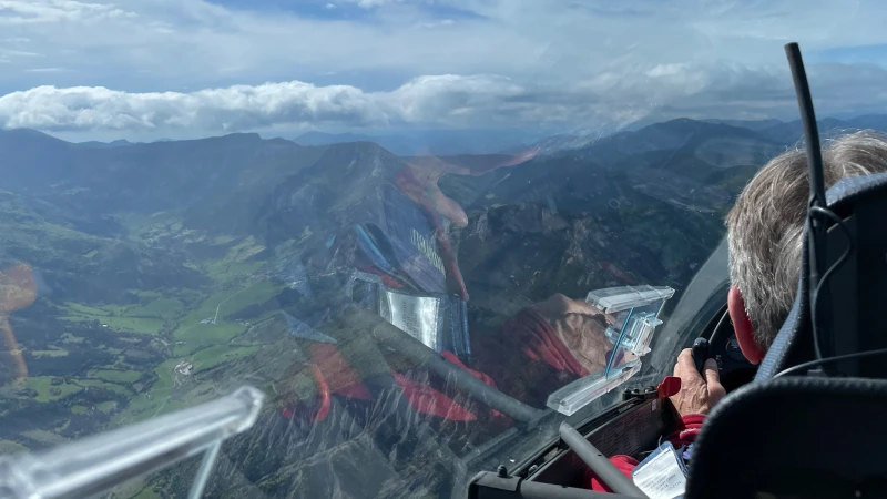 Mit dem Segelflugzeug auf Rekordjagd