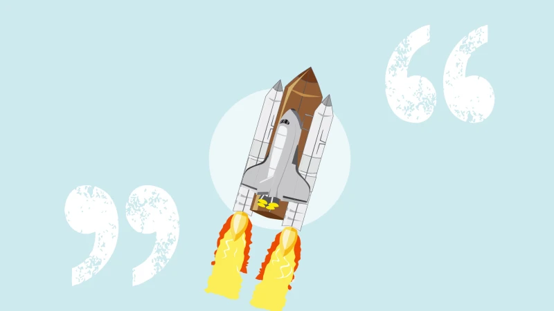 Going off like a rocket with a booster, and other winged words