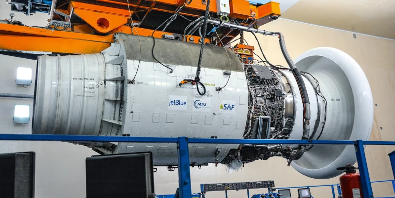 SAF on the test stand