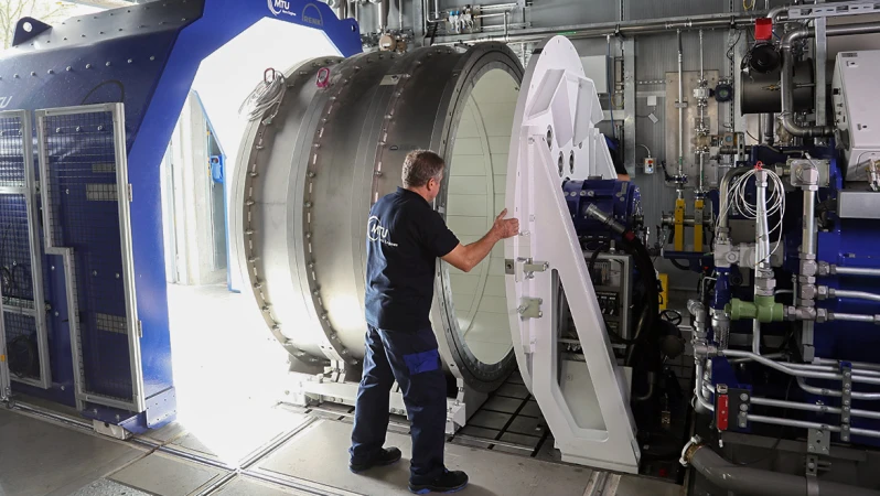 MTU mit neuem Hightech-Testzentrum für Triebwerksbauteile