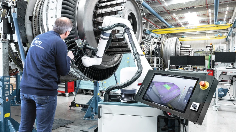 ScanExpress: Making 3D scans of defects in engine parts