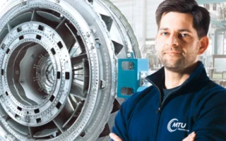 Maßgeschneiderte Serviceleistungen für Luftfahrtantriebe